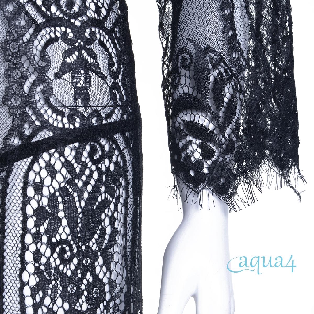 Set áo choàng Bikini phối ren kèm áo khoác ngoài | BigBuy360 - bigbuy360.vn