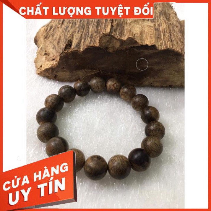 Trầm Hương Vòng Tay Vòng Trầm Hương 100% tự nhiên Mùi Thơm Vĩnh Viễn [ Tặng hộp Gấm cao cấp ]