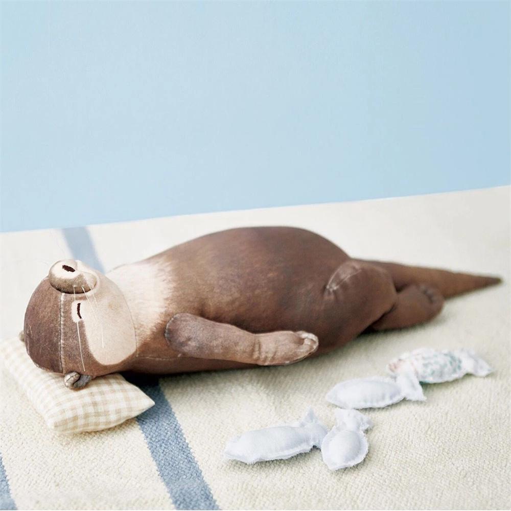 PEWANY Hộp Bút Nhồi Bông Otter Dành Cho Trẻ Em