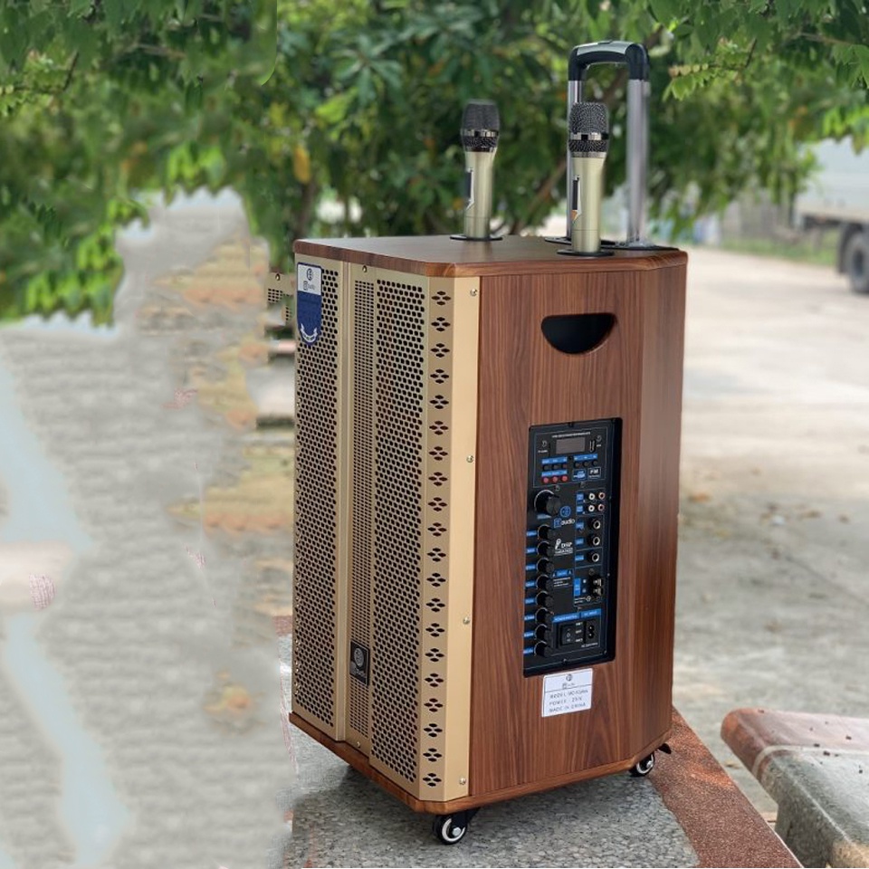 Loa Kéo Karaoke Cao Cấp Cmaudio MC-12 Plus Bass 30 - Loa Kéo 3 Đường Tiếng, Chất Âm Trầm, Bass Căng - Bảo hành 12 tháng