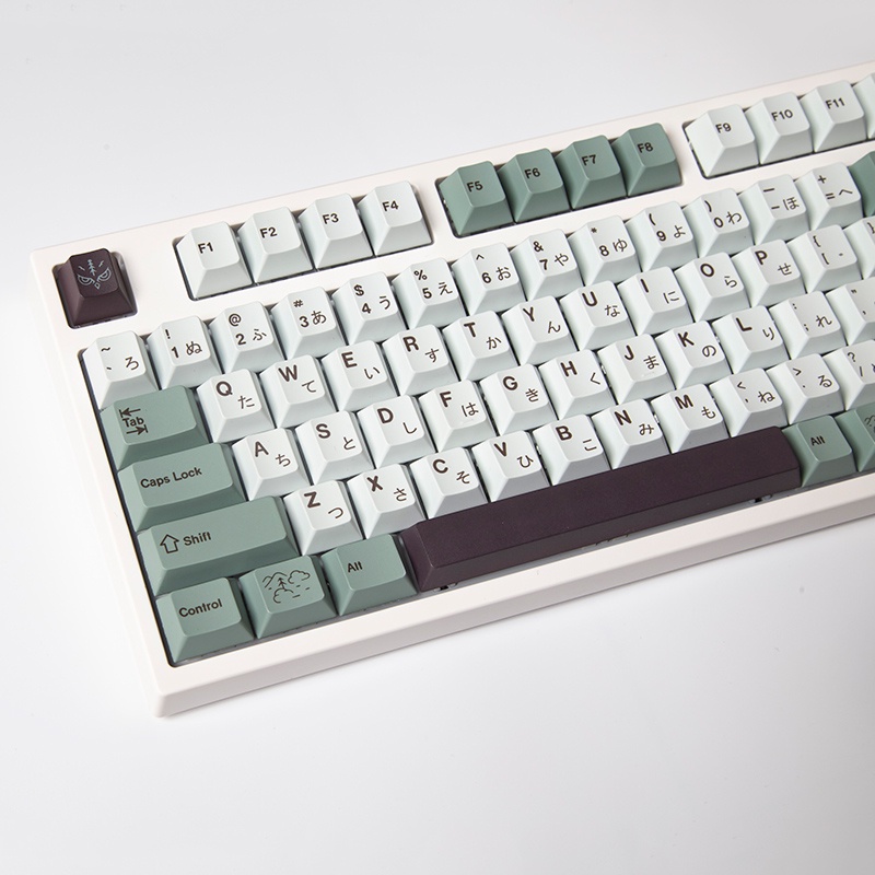 GMK November Fog theme keycaps/ cherry profile/ dye-sub/PBT keycap