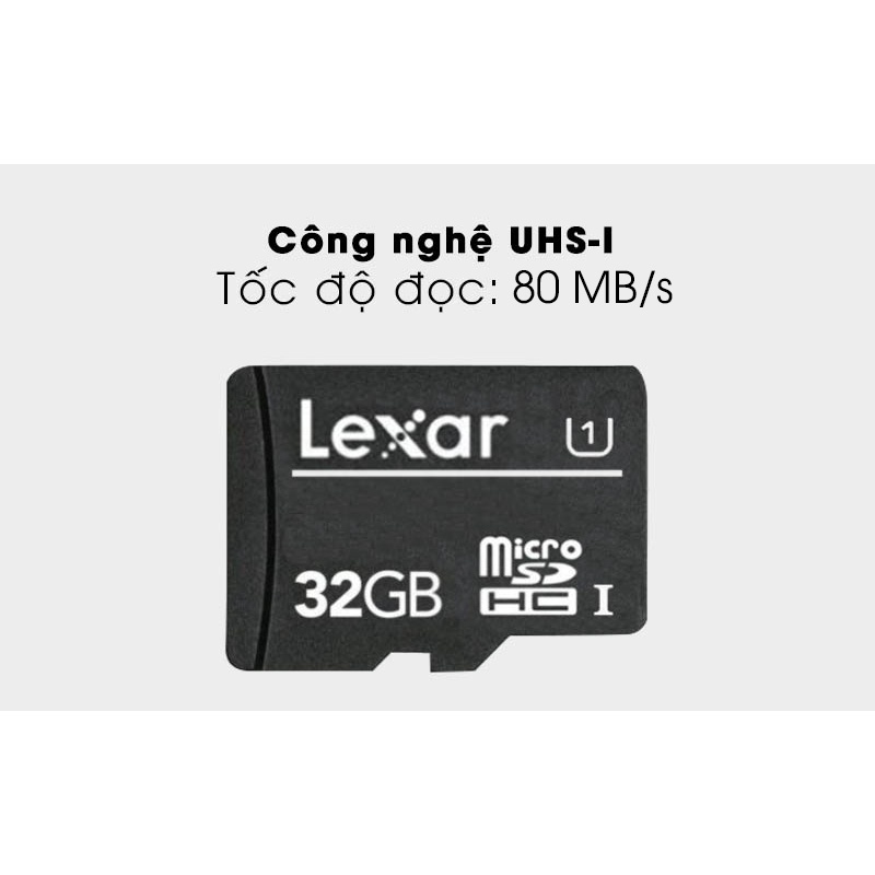 Thẻ Nhớ MicroSD Lexar Class 10 chuyên dụng cho Camera giám sát, điện thoại, Camera hành trình... - Hàng Chính hãng