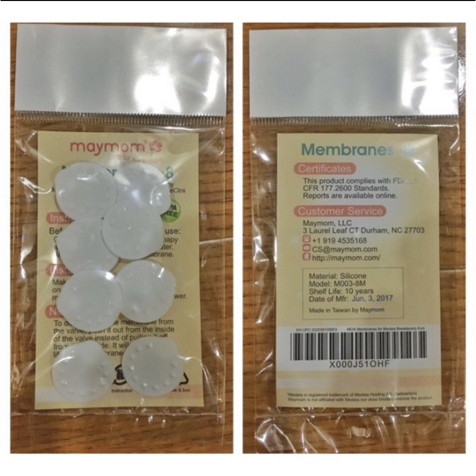 Van trắng dùng cho máy Medela Harmony, Swing, Mini electric, Pump in style advance