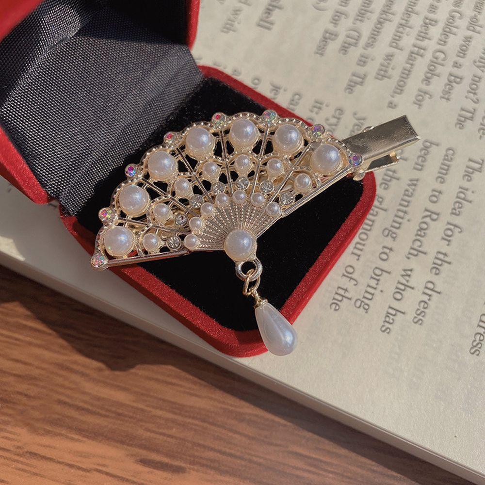 Kẹp Tóc Hình Học Nhỏ Nhắn Phong Cách Hàn Quốc Cổ Điển Thời Trang Cho Nữ