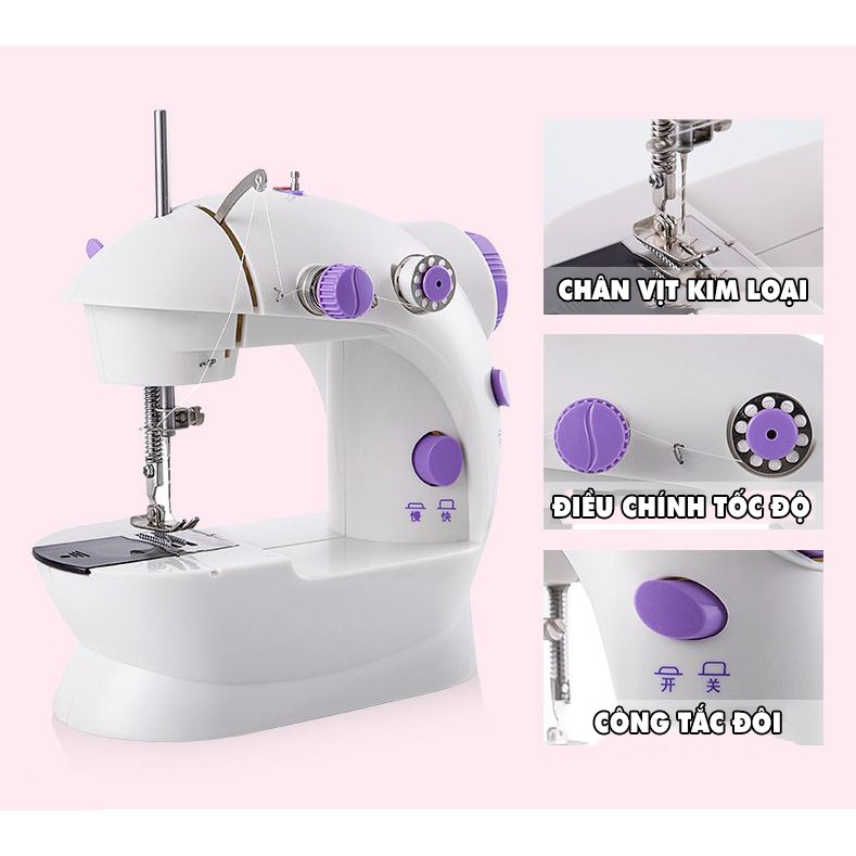 Máy May Để Bàn Nhỏ Gọn - Máy Khâu Mini Gia Đình