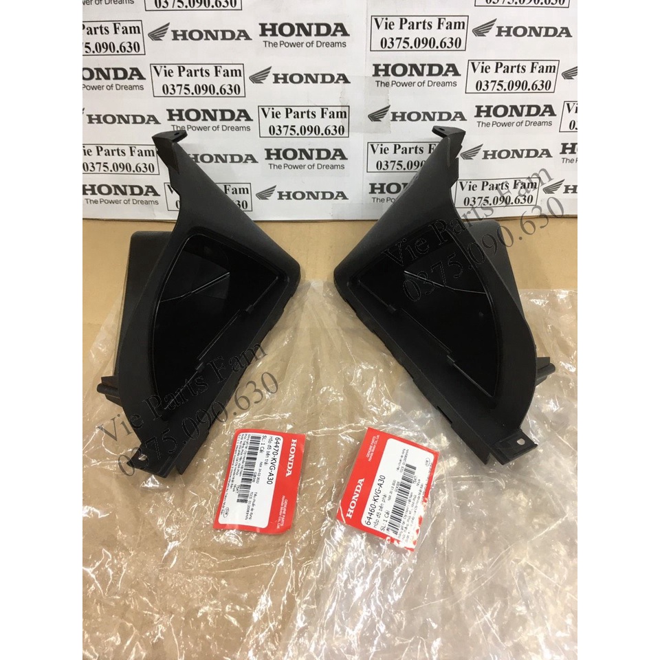 Cốp đựng đồ trái phải Air Blade 110 Fi, AB 110 Fi 2009-2010, hàng din Honda mới 100%