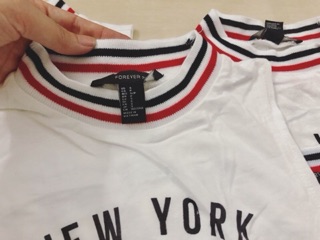 Áo New york F21