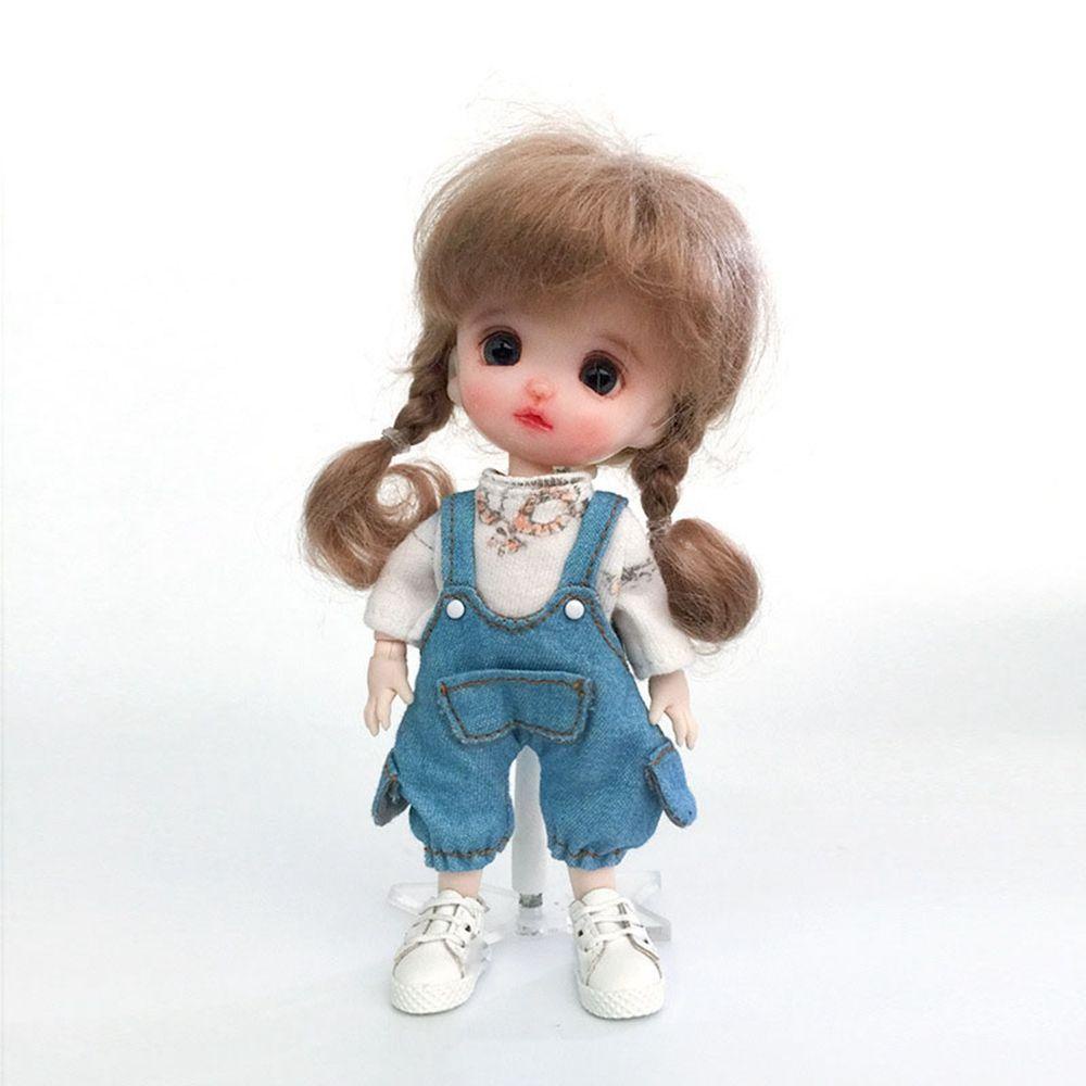 RAINBOW Quần Dài Có Túi Thời Trang Cho Búp Bê Tỉ Lệ 1 / 12