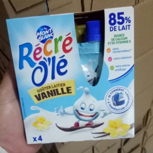 Váng sữa Recre Ole Mont Blanc túi 85gr - Pháp