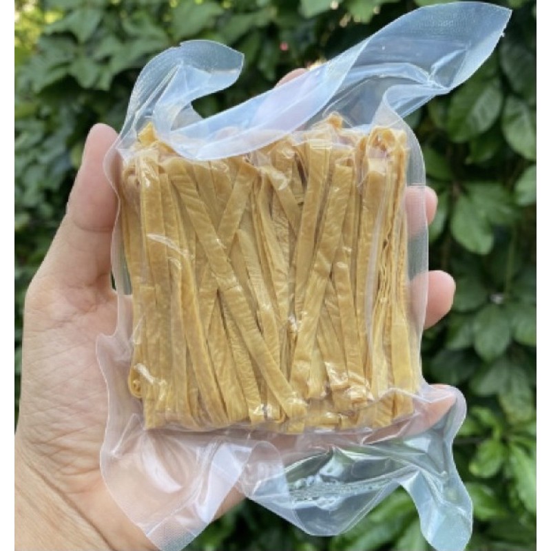 Mì váng đậu khô gói 100gr hút chân không, mỳ váng đậu phù hợp chế độ ăn Keto