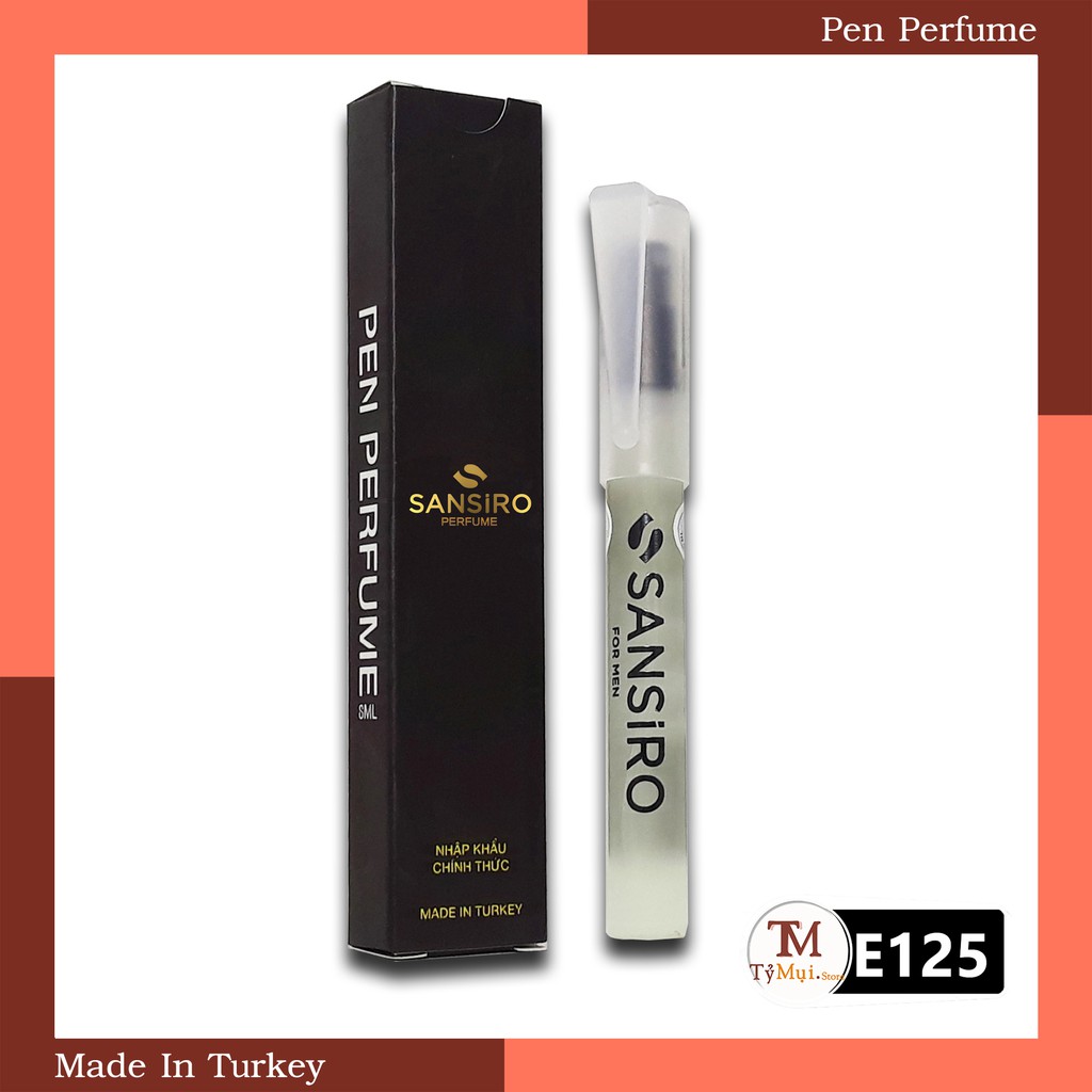 Nước hoa nam ❤️ Freeship ❤️ Nước Hoa mini ❤️ Nước hoa Sansiro E125 Thổ Nhĩ Kỳ 8ml | BigBuy360 - bigbuy360.vn