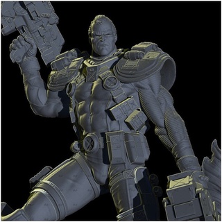 File in 3D Cable Statue