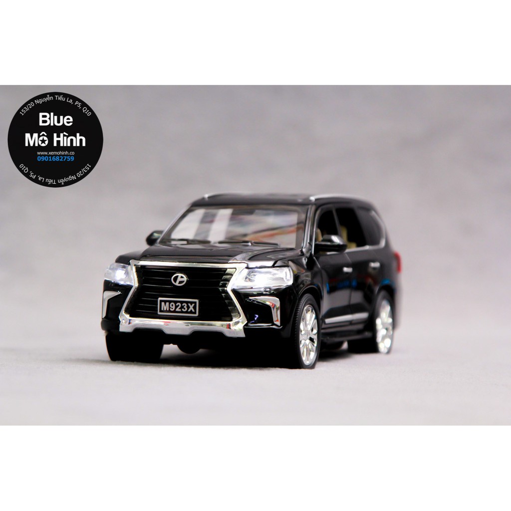 Blue mô hình | Xe mô hình Lexus LX570 SUV tỷ lệ 1:24 mở hết cửa tuyệt đẹp