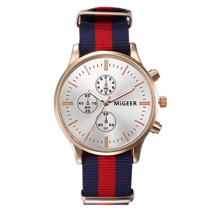 Đồng hồ nam dây vải MiGeer MG002 | BigBuy360 - bigbuy360.vn