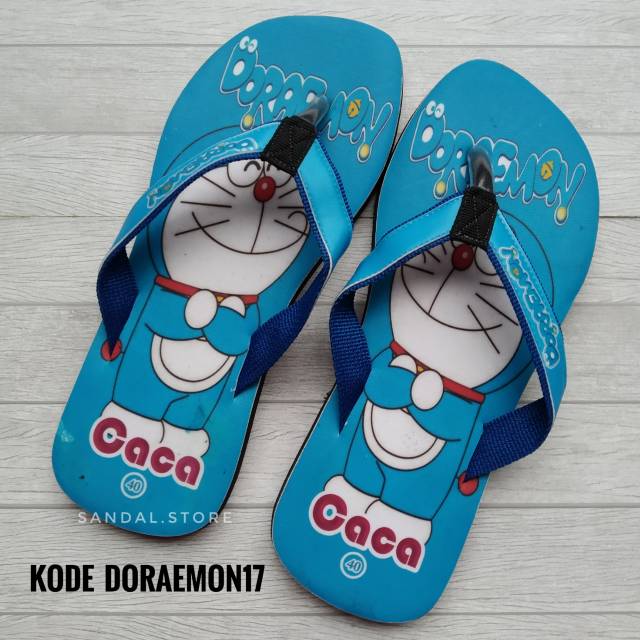 Doraemon Giày Sandal In Tên Nhân Vật Hoạt Hình Doremon Dễ Thương Cho Bé