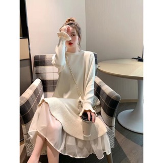Váy len xinh tiểu thư quảng châu