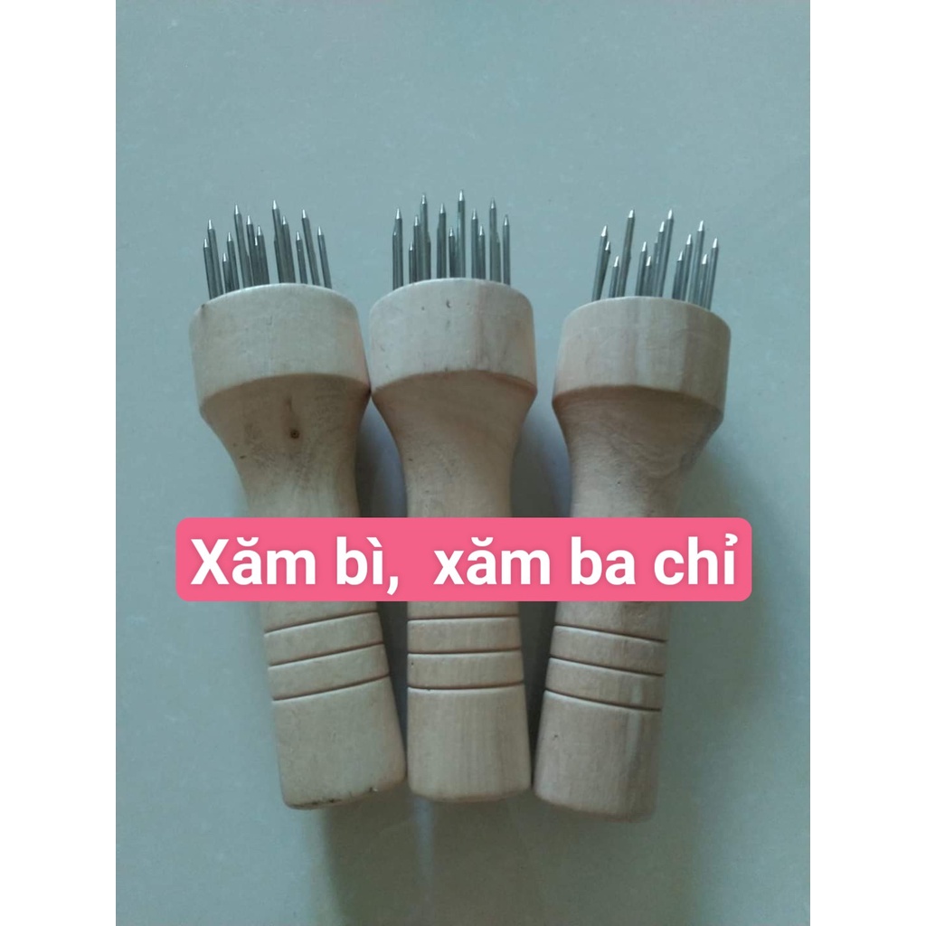 DỤNG CỤ XĂM 3  CHỈ, XĂM BÌ