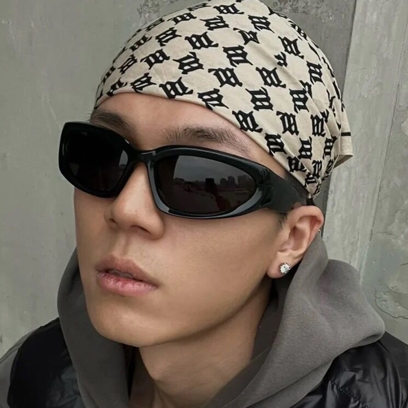 (JIUERBA) Kính Râm Tráng Gương Phong Cách Hip Hop Đường Phố Sang Trọng Thời Trang Unisex 2022