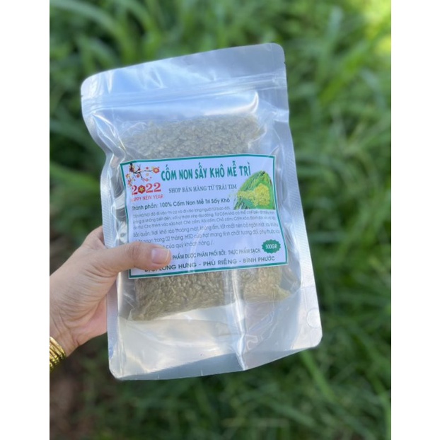 500GRAM CỐM NON KHÔ TÚ LỆ ( loại 1 không nhuộm)