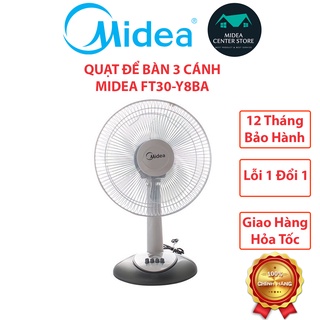 [Chính Hãng] Quạt để bàn mini cao cấp Midea FT30-Y8BA, lỗi 1 đổi 1, bảo hành 12 tháng toàn quốc