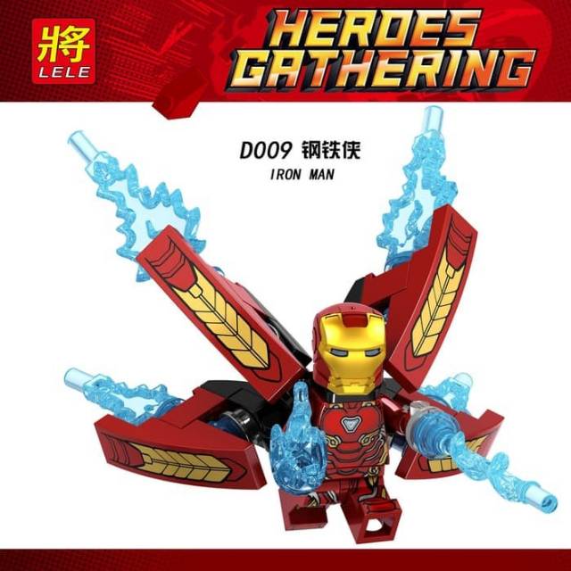 Mô Hình Đồ Chơi Lego Iron Man Mark 50 Infinity War Suit Mk 50 No Dus