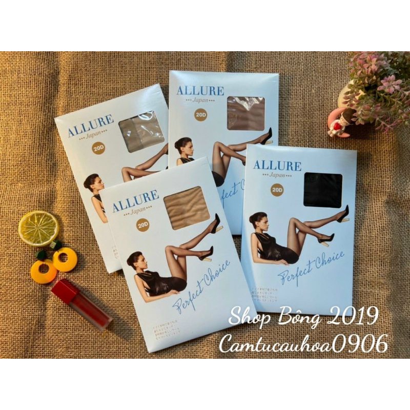 Quần tất 20d ALLURE Nhật siêu dai phiên bản mới 2021