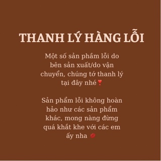 Thanh lý hàng lỗi