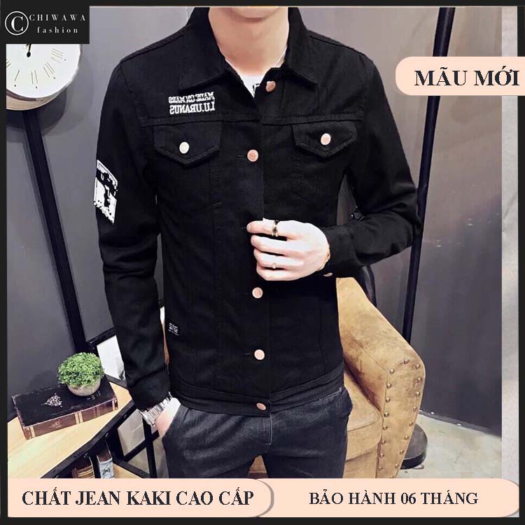 ÁO KHOÁC JEAN NAM STYLE HÀN QUỐC HẮC CÔNG TỬ CTA99