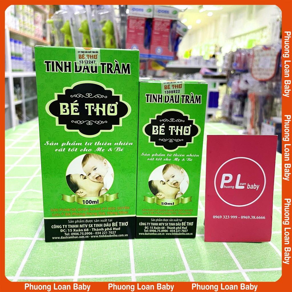 Tinh dầu Tràm Bé thơ 50ml 100ml ( có tem chống hàng giả )