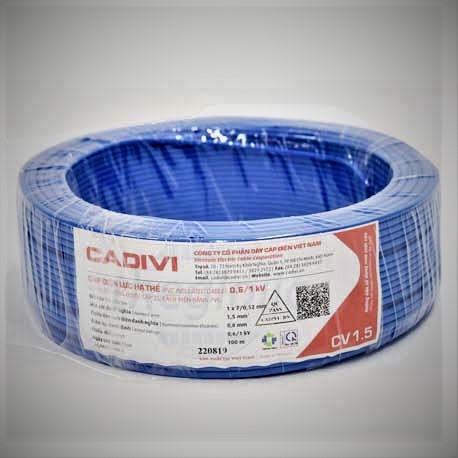 Dây Điện Đôi Cadivi 2x1.5 Vcmd 2x30 / 2x1.0 Vcmd 2x32 Cuộn 100m