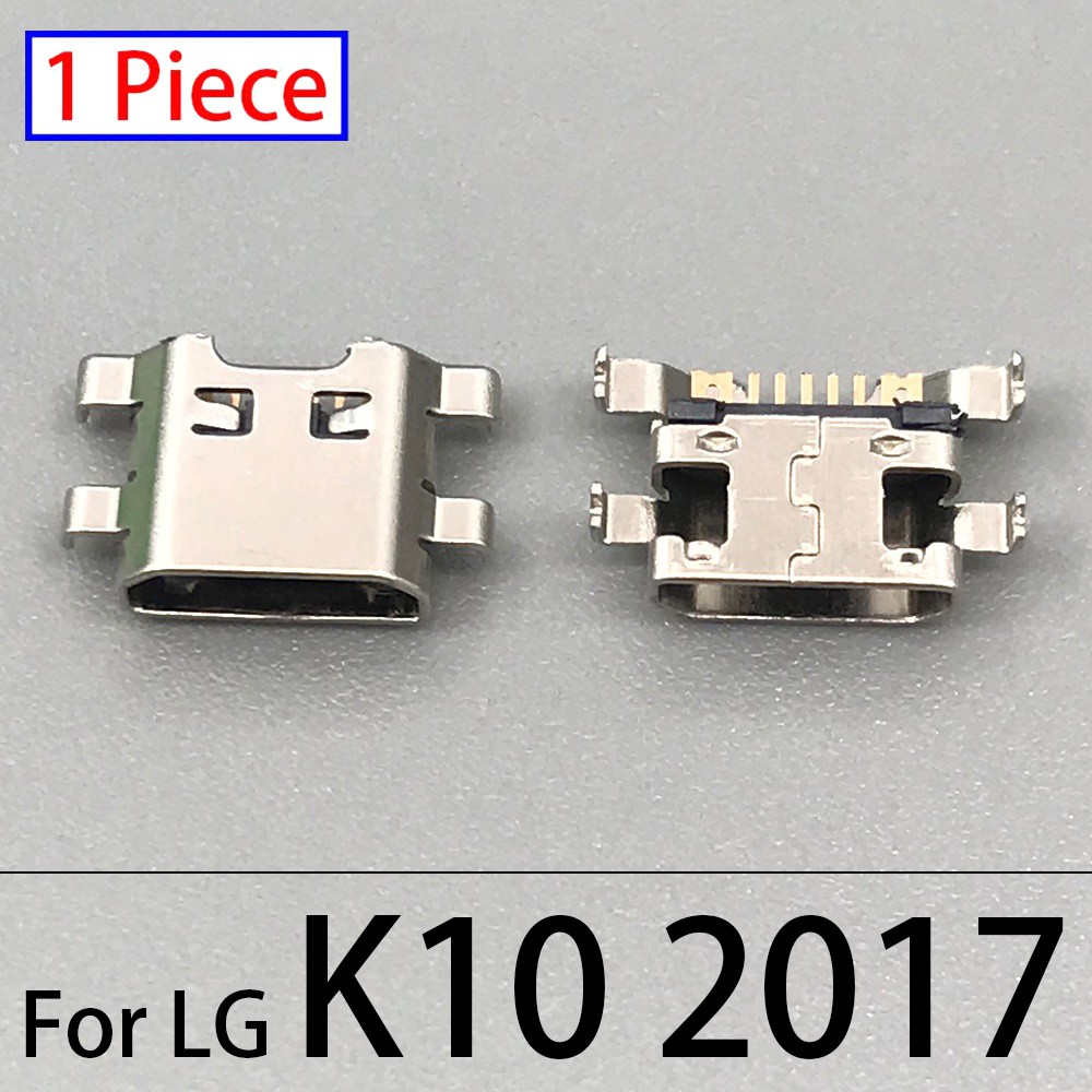 Đầu Nối Cổng Sạc Micro Usb Chất Lượng Cao Cho Lg V30 V40 Q60 K8 K12 Plus K9 K11 K10 K4 2017 K10 2016