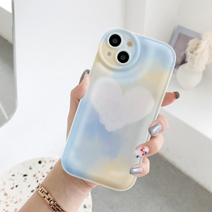 Ốp lưng iphone đệm khí phone tim love 6/6plus/6splus/7/7plus/8/8plus/xs/11/12/13/pro/max/plus/promax - Awifi B5-24