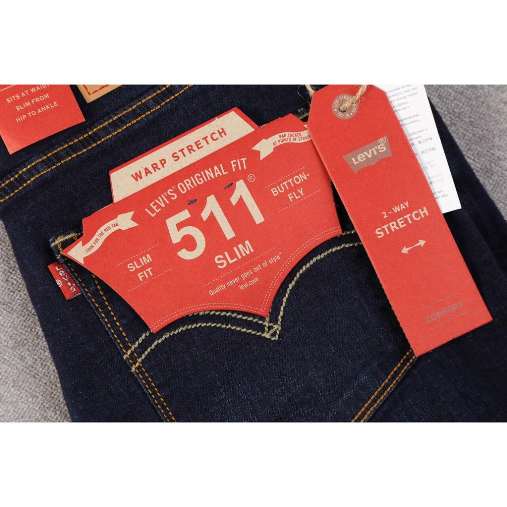 Quần Jean Nam Levis 511 Made in Cambodia đẹp