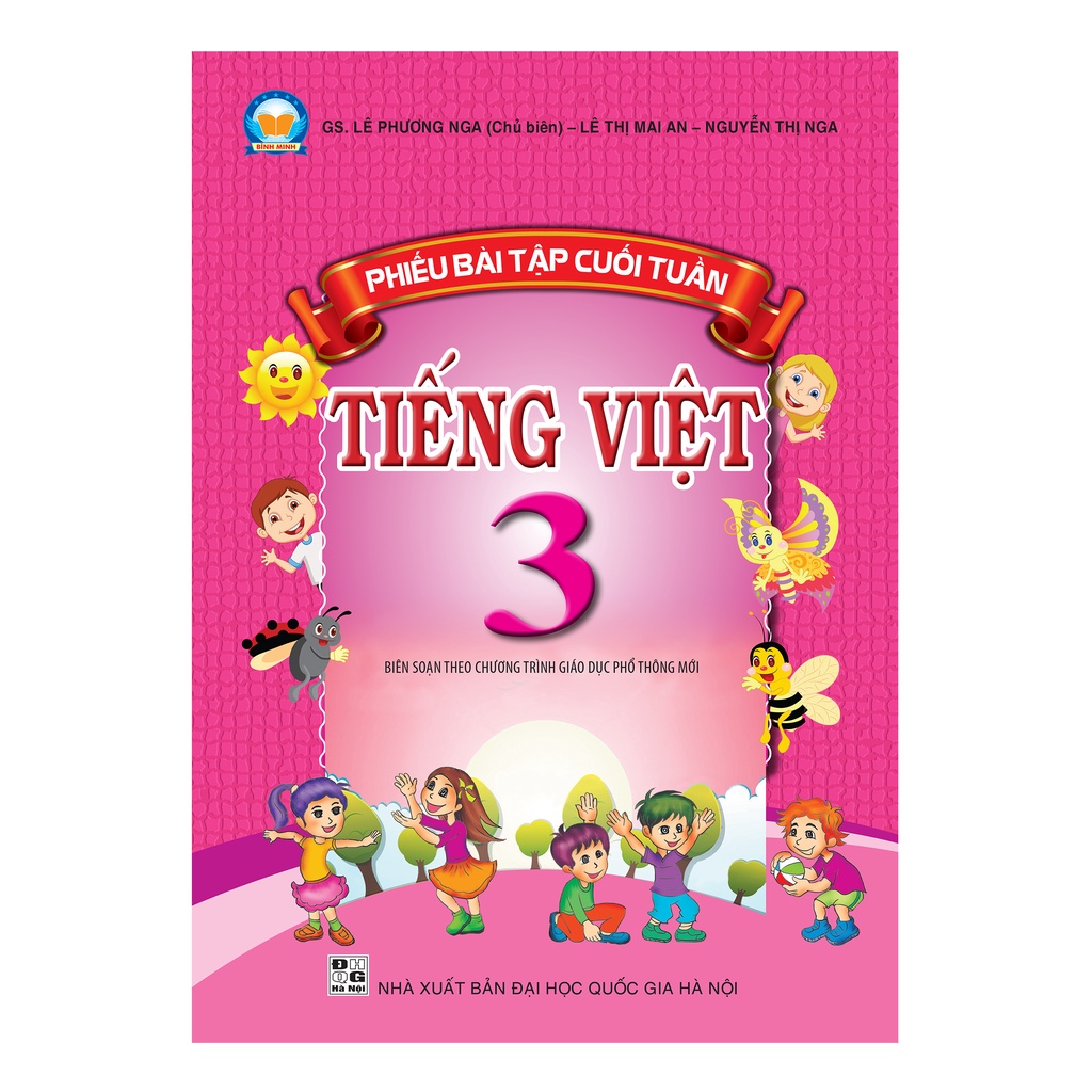 Sách Phiếu bài tập cuối tuần Tiếng Việt 3 - Kết Nối