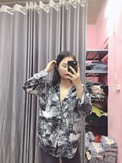 (ảnh thật + video) sơ mi lụa