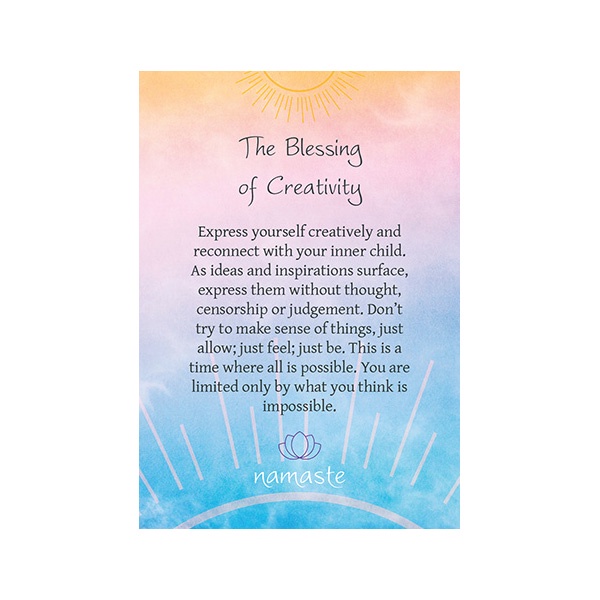 Bộ Bài Namaste - Blessing &amp; Divination Cards (Mystic House Tarot Shop) - Bài Gốc Authentic Chính Hãng 100%