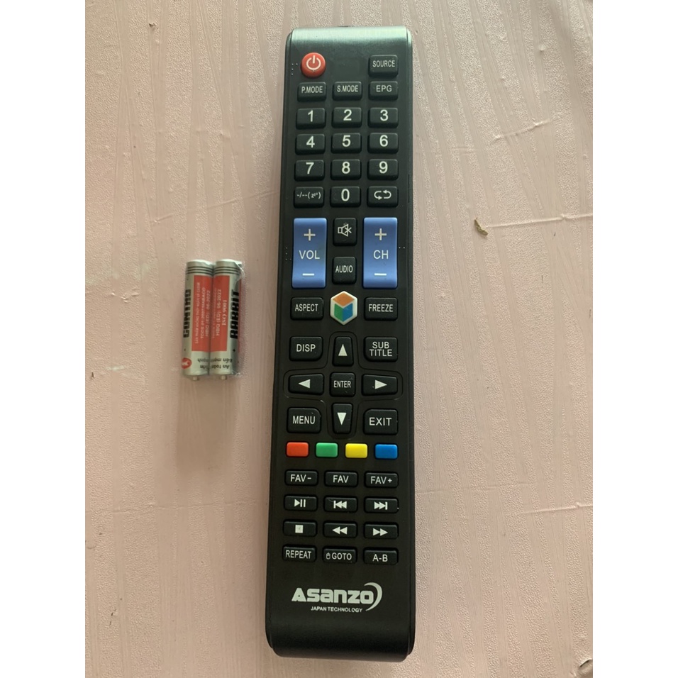 Điều Khiển Ti Vi ASANZO ( INTERNET ) dài