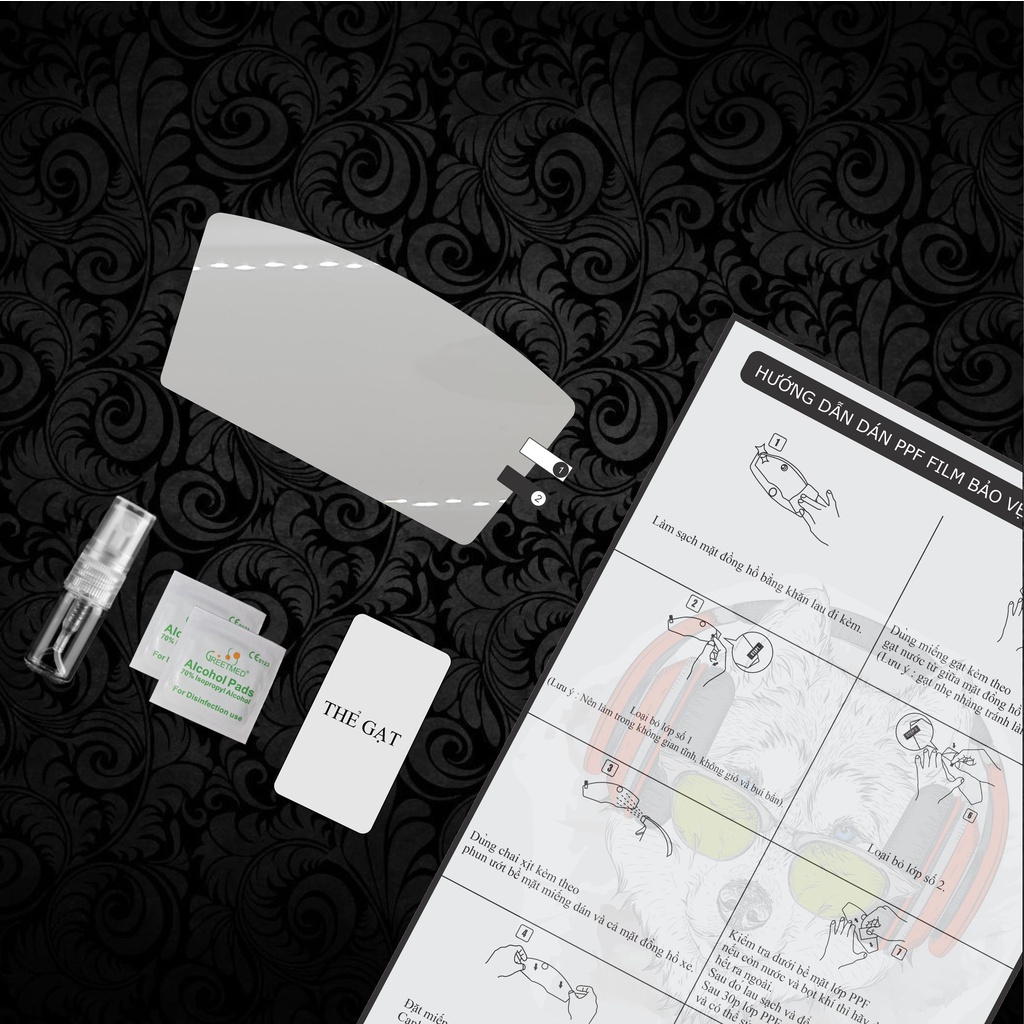 Miếng dán PPF TPU bảo vệ mặt đồng hồ xe EXCITER 150 2019 2020 Y15ZR - EX150 EX