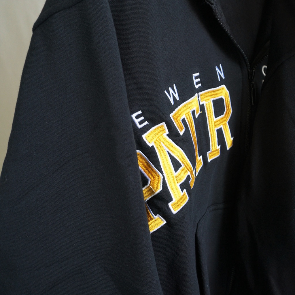 [sẵn] Áo khác tay dài form rộng thêu chữ PATR (ảnh thật tại shop) Tanazi Closet