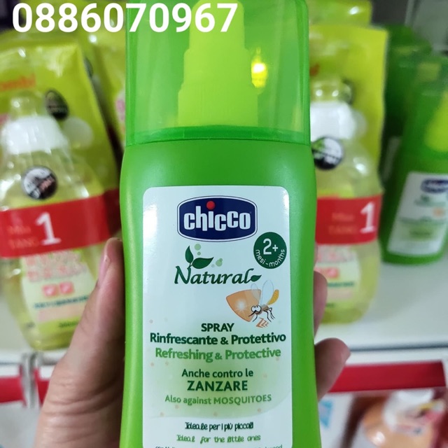 Xịt đa năng xua muỗi Chicco