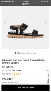 Giày SAndal Juno giảm 300k