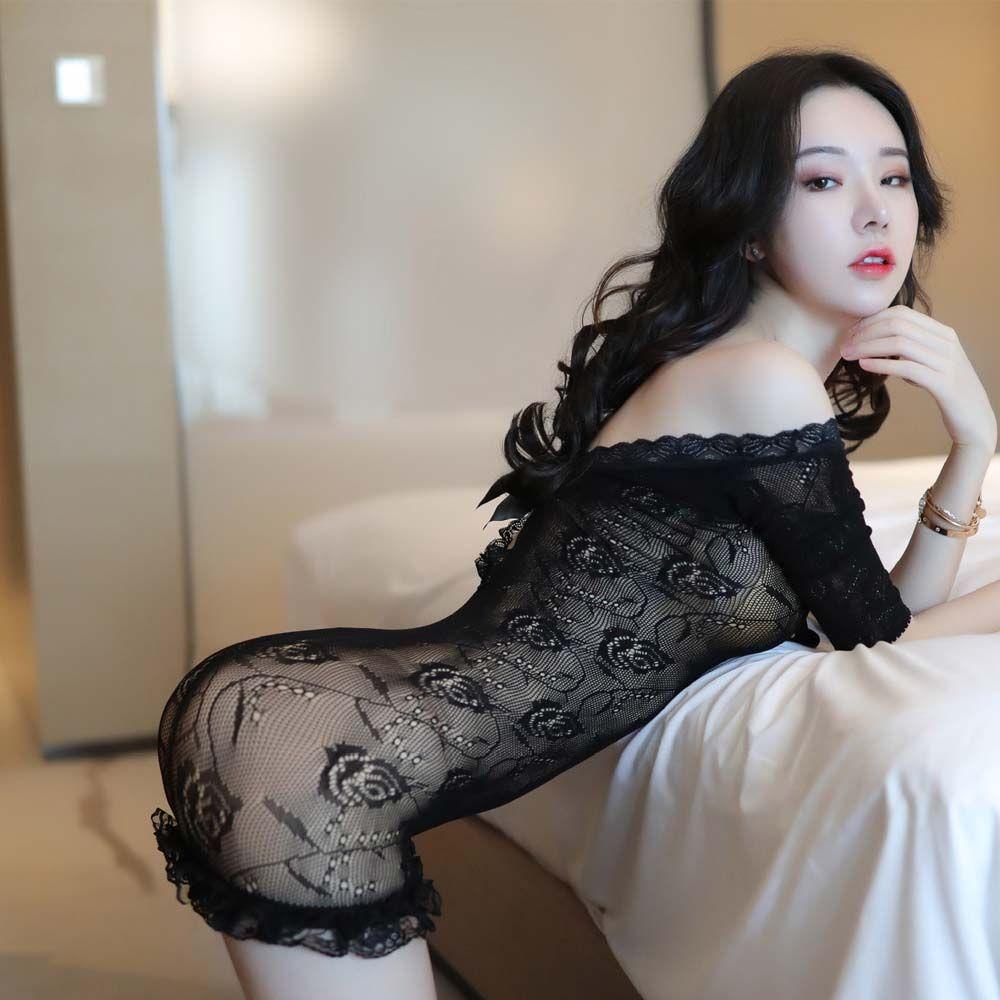 OCEANMAP Đầm Ngủ Ren Hoa GợI CảM Cho Nữ