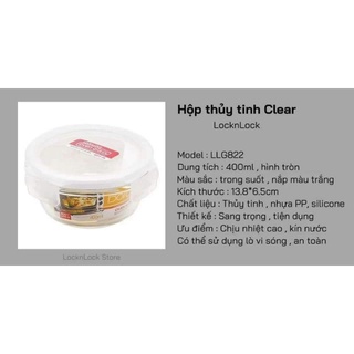 Thố thủy tinh Lock&Lock 400ml ..