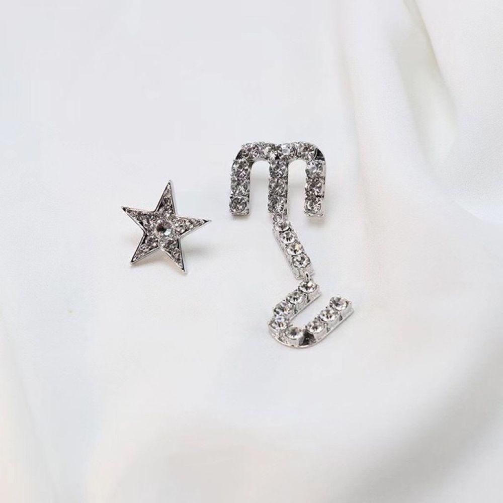 MXGOODS Khuyên Tai Hình Ngôi Sao Thời Trang Thanh Lịch Dành Cho Nữ