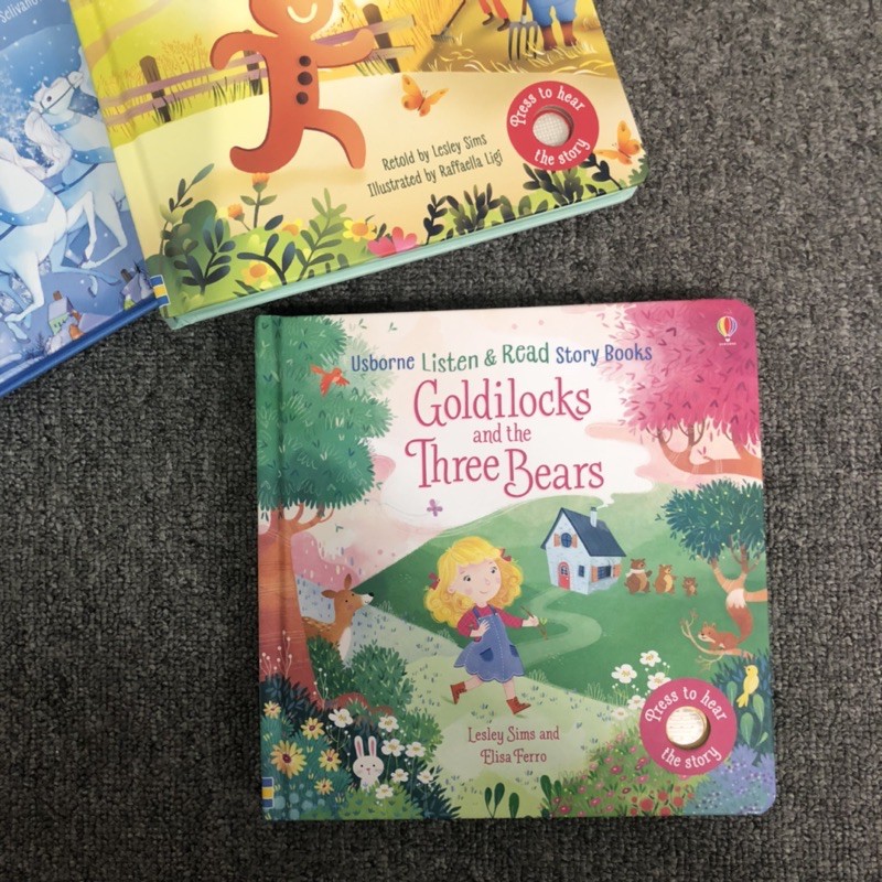 Sách Âm Thanh Goldilocks And The Three Bears Listen & Learn Có Giọng Đọc Truyện Cổ Tích Cho Bé - Usborne | BigBuy360 - bigbuy360.vn