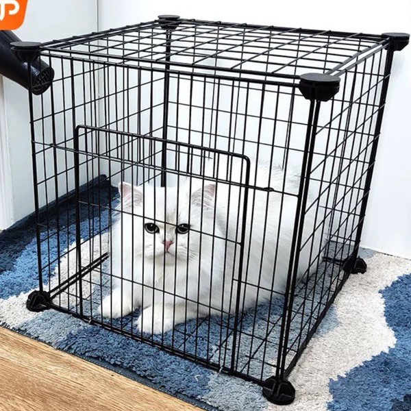 Cửa Chuồng Thú Cưng Lắp Ghép Đa Năng Tặng Kèm Chốt Gắn Và Móc Cửa
