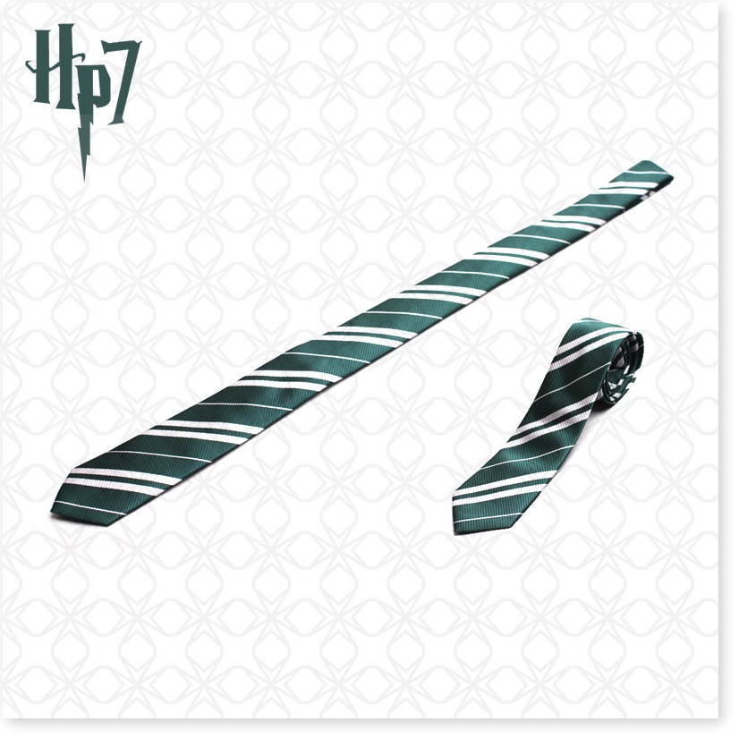 Cà vạt có biểu tượng Học viện Harry Potter