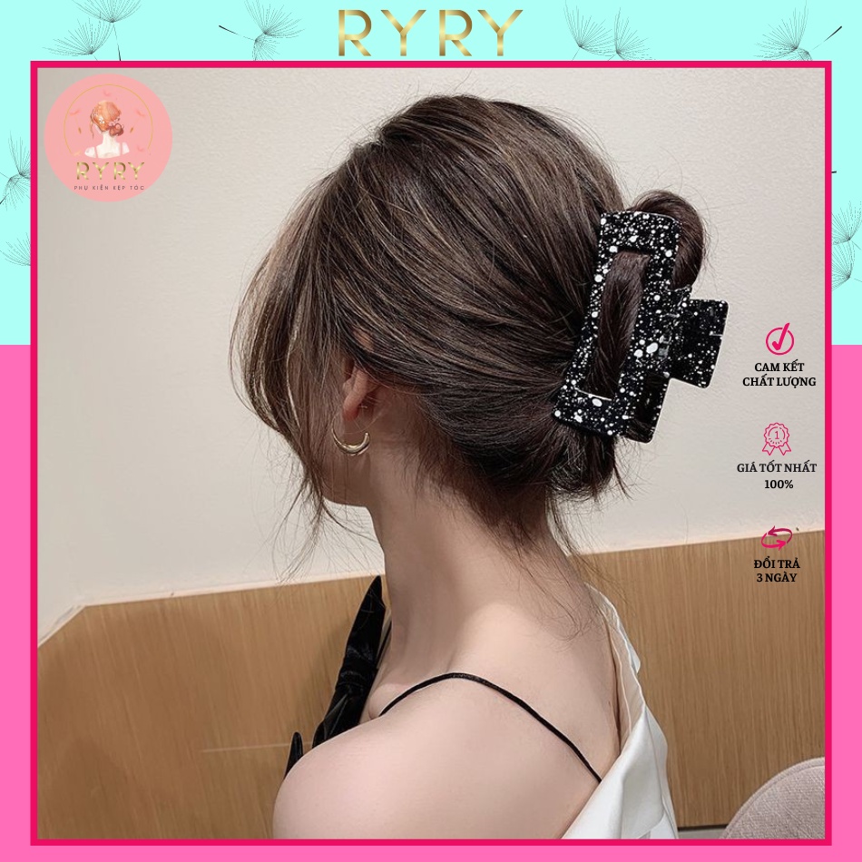 Kẹp tóc phong cách Hàn Quốc thanh lịch thời trang cho nữ