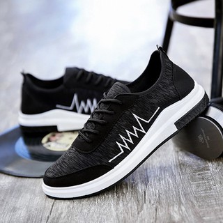 Giày sneaker thời trang nam MS2 màu đen