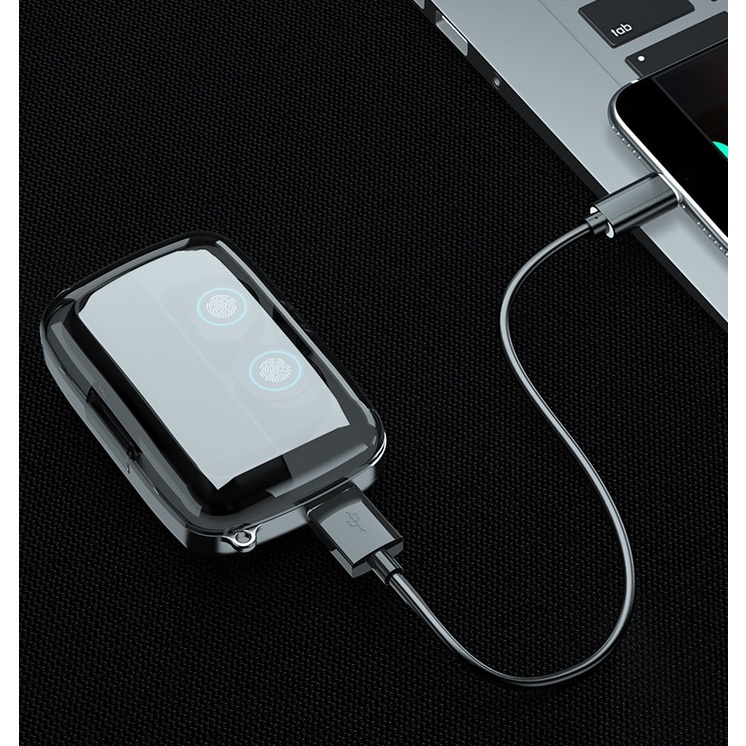 Tai Nghe Bluetooth, Tai Nghe Không Dây AMOI M18 TWS 5.0 9D TWS Điều Khiển Cảm Ứng Chống Nước Chất Âm Thanh Hifi Chống Ồn